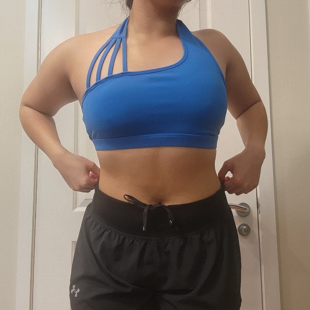 P'tula Alainah II Halter Bra Azure Blue